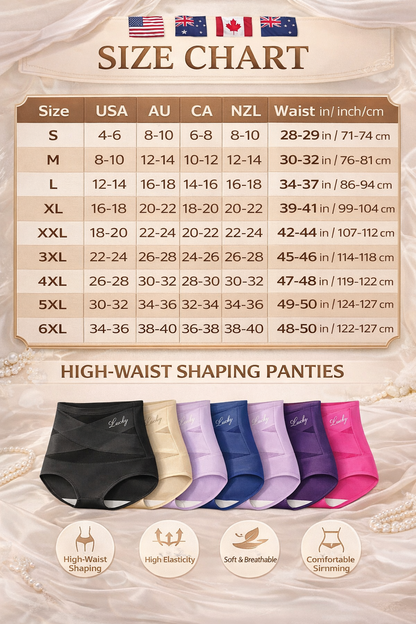 High-Waist Tummy Control Seamless Shaping Panties